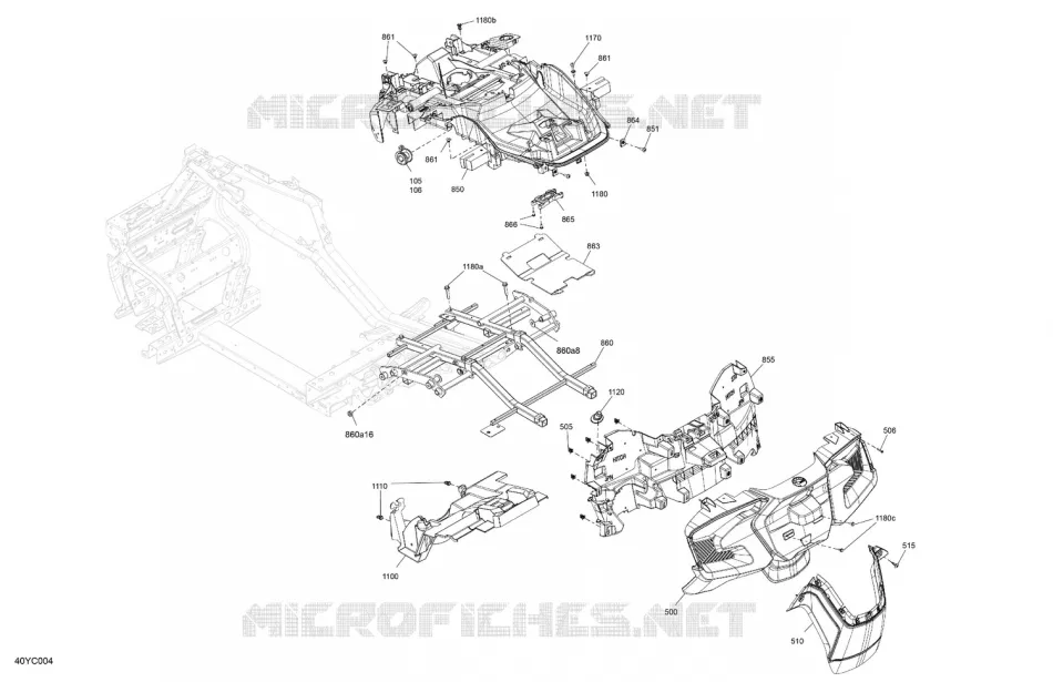 0 STRUCTURE AND REAR FENDERS