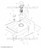 Fuel Tank - Pump _14Y1505f