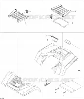 Front and Rear Trays