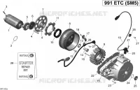 Magneto And Electric Starter 1-3_04R1532a