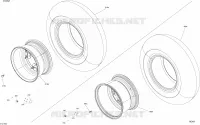 Wheels And Tires - HD8 - T1B - PRO