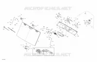 Enclosure Cab - XT CAB - North America - Windshield Section - Radio Support Parts