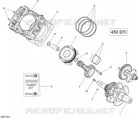 Crankshaft And Pistons _02R1501