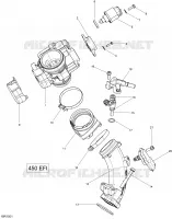 Air Intake Manifold And Throttle Body _18R1501