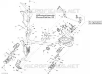 Body And Accessories LH Footrest_31Y1513b