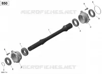 Drive Shaft - 850 EFI