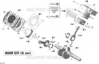 Crankshaft, Piston And Cylinder