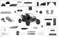 Decals - Turbo - Package XMR - North America
