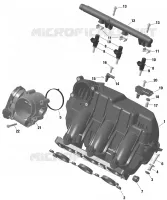 01- ROTAX - Air Intake Manifold And Throttle Body
