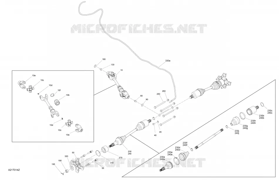 Drive - Rear Section - Common Parts