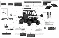 Decals - HD8 - Pro International