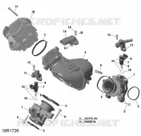 Air Intake Manifold And Throttle Body - HD8