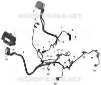 Electric - Engine Harness And Electronic Module - HD10