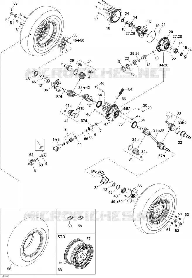 Drive System, Front