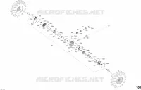 Front Drive - Differential Parts - Except Package STD