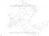 Body - Floor Section - Except Timeless Black & Hyper Silver