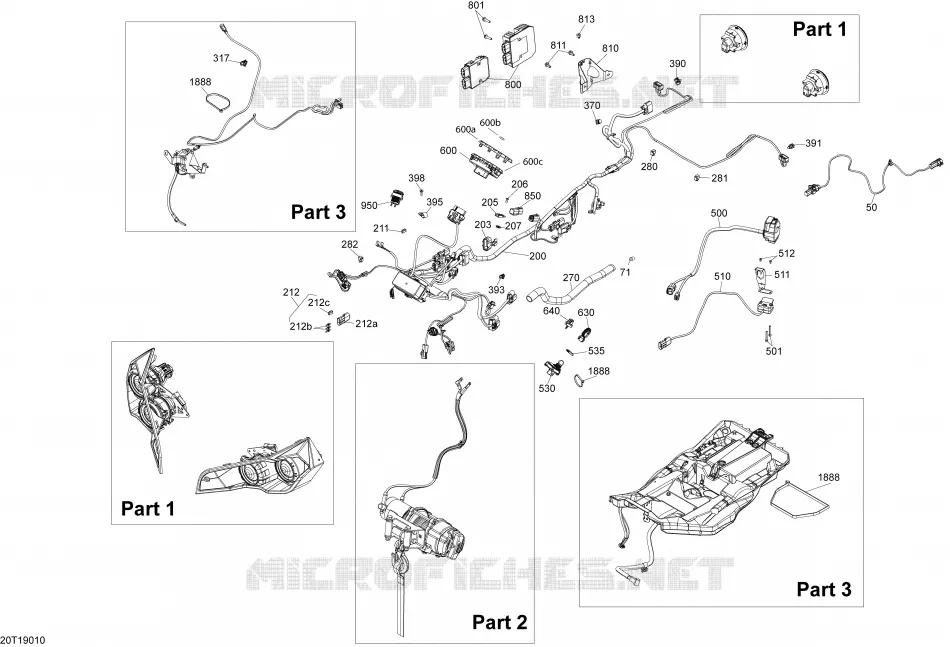 Electrical - 1000R EFI - Main