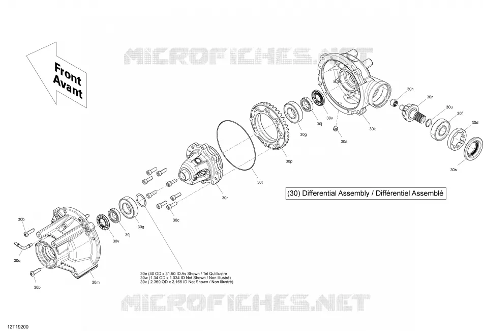 Front Drive - Differential - Outlander & Renegade - XMR