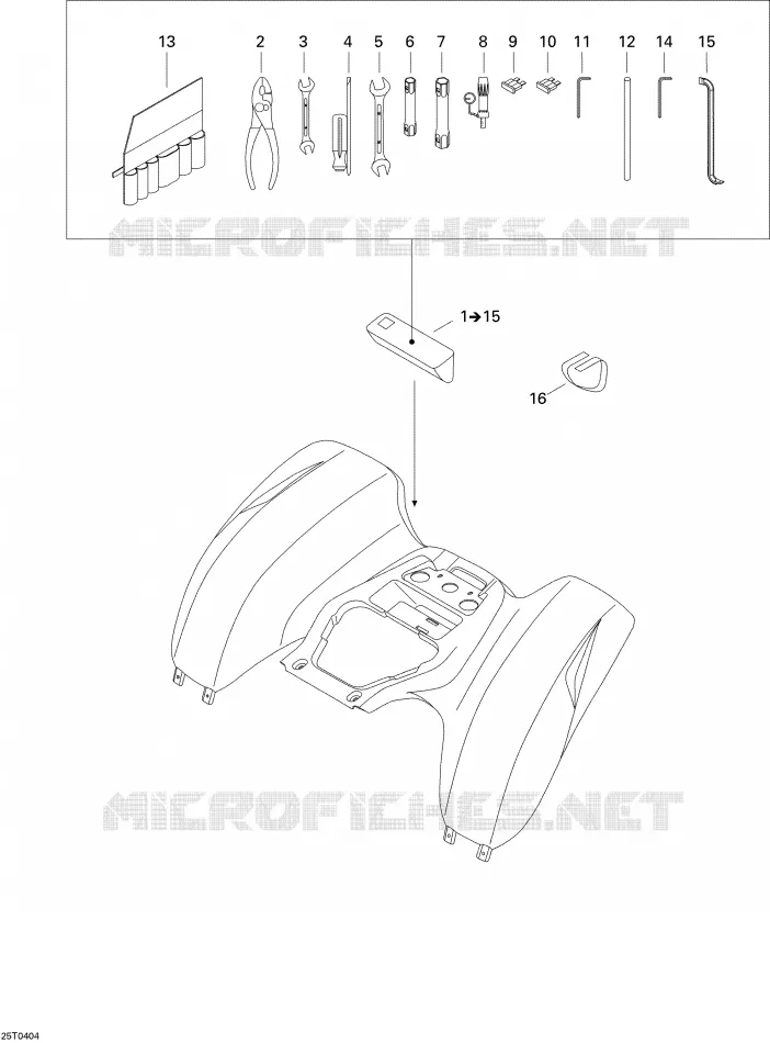 Rear Tray