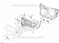 Body Maverick Sport - 1000 - White  -  Door Parts