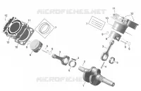 01- ROTAX - Crankshaft, Pistons and Cylinder