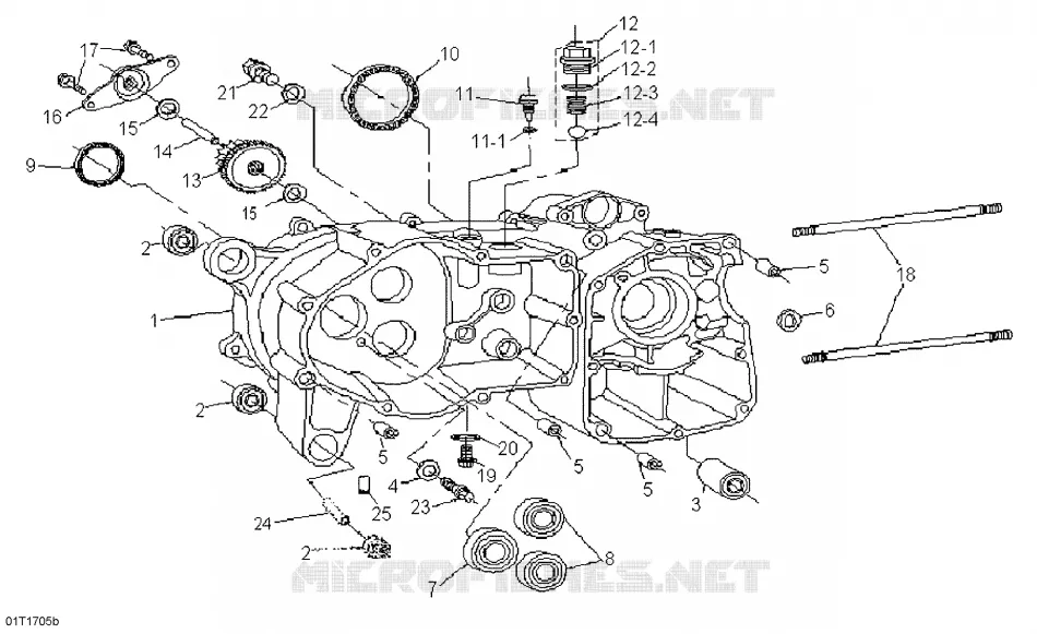 Crankcase, Left