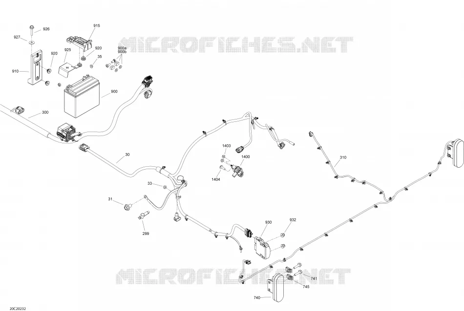 Electric - System - Rear Section