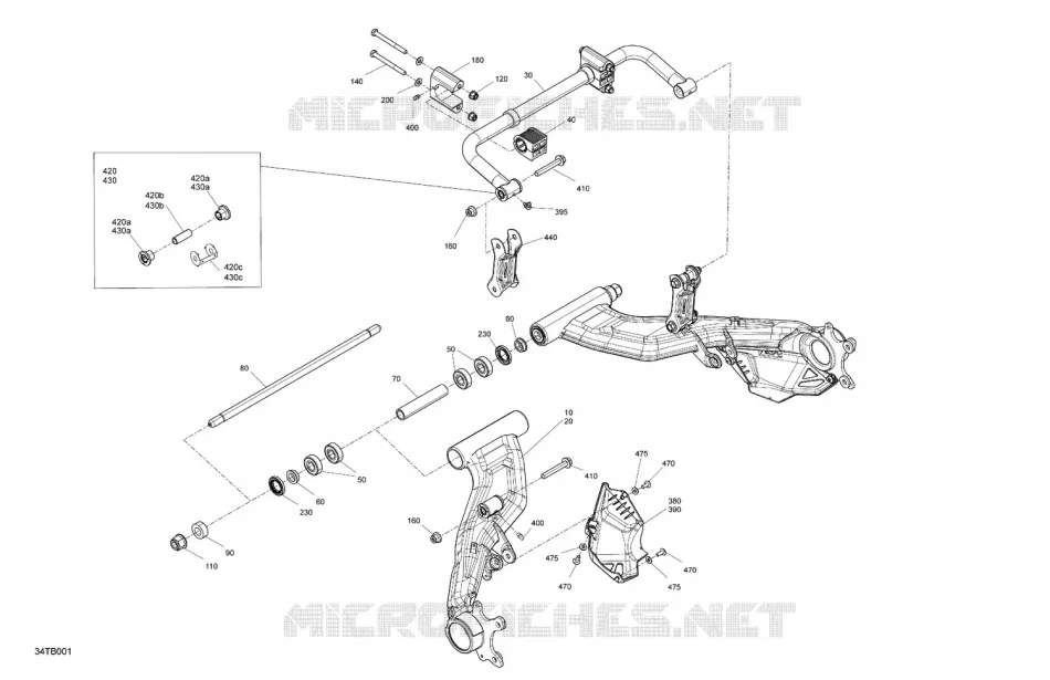 05- Suspension - Pièces Arrière