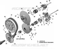 ROTAX - Transmission - CVT Pulleys - 600 ACE