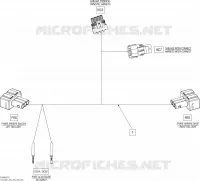 Electrical Harness Rear, NA_Inter_15C1505c