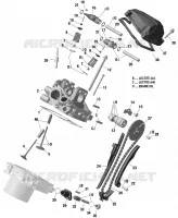 Cylinder Head, Rear