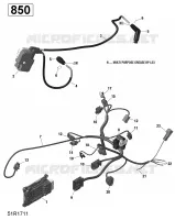 Engine Harness and Electronic Module - 850 EFI (Outlander MAX)