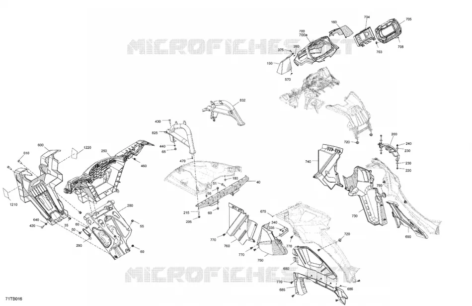 07- Carrosserie - Section Avant