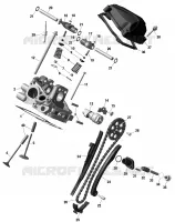 Cylinder Head, Rear