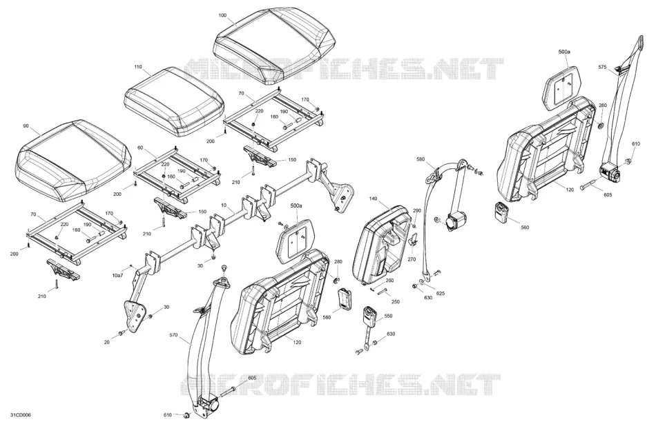 0 - REAR SECTION