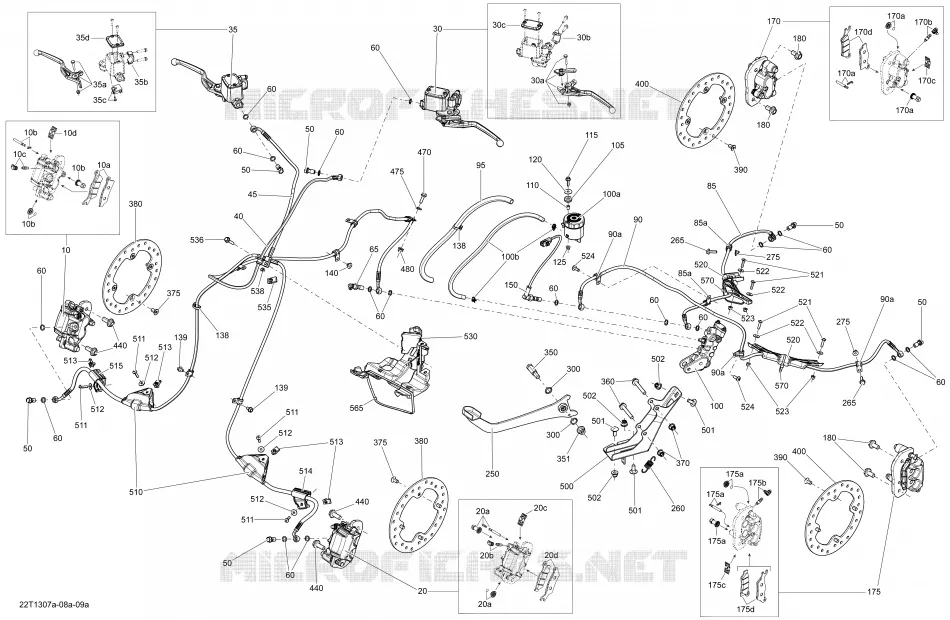 Brakes Except Europe