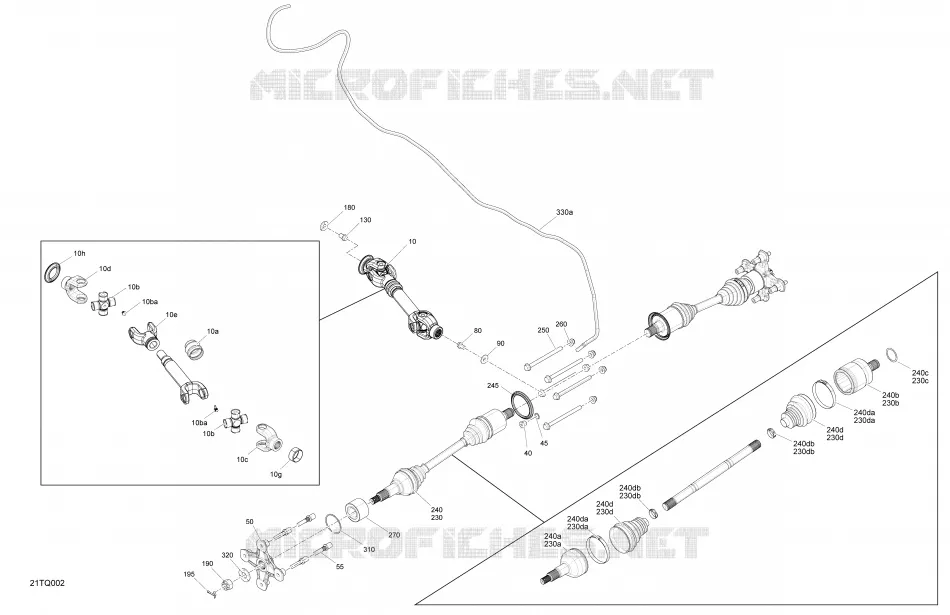 Drive - Rear - Common Parts - PRO - MAX