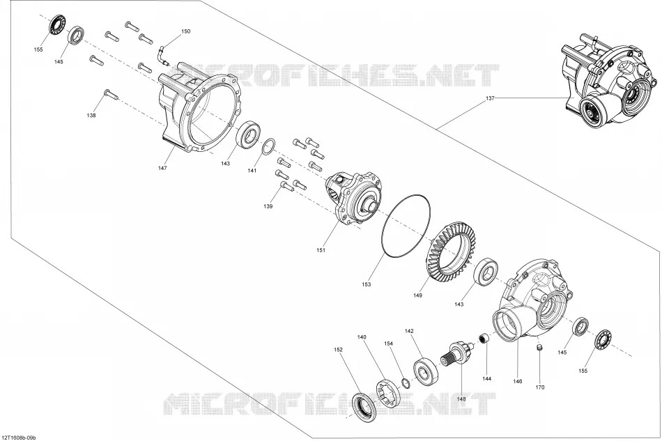 Drive System, Front Differential