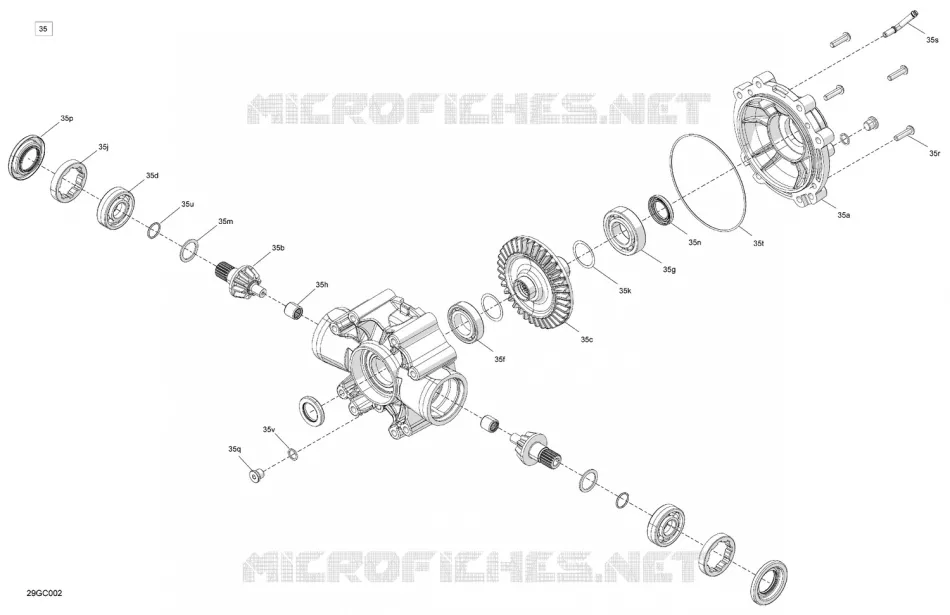 04- Drive - Middle Drive Unit