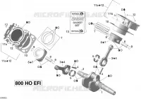 Crankshaft, Piston And Cylinder