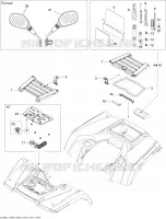Front and Rear Trays XT