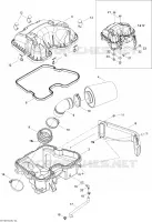Air Intake Silencer , 500 EFI