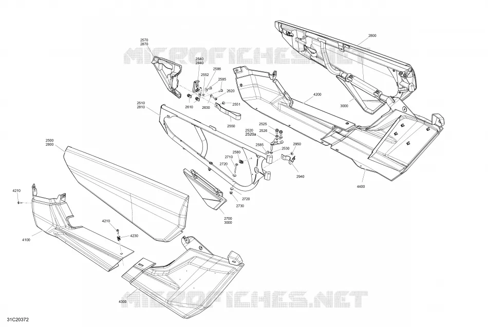 Body - Door Section - XDS - Ph Orange