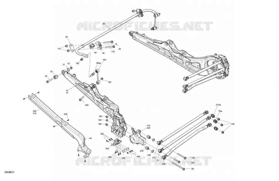 05- Suspension - Pièces Arrière