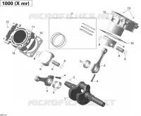Crankshaft, Piston And Cylinder