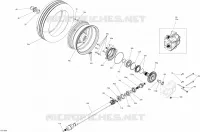 Drive System, Rear Drive Shaft & Final Drive + Wheel + Tire