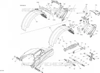 Suspension - Rear - Swing Arm / Shock / Fender