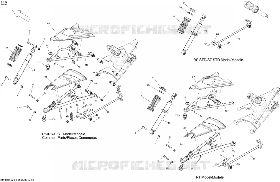 Suspension, Front _24Y1401