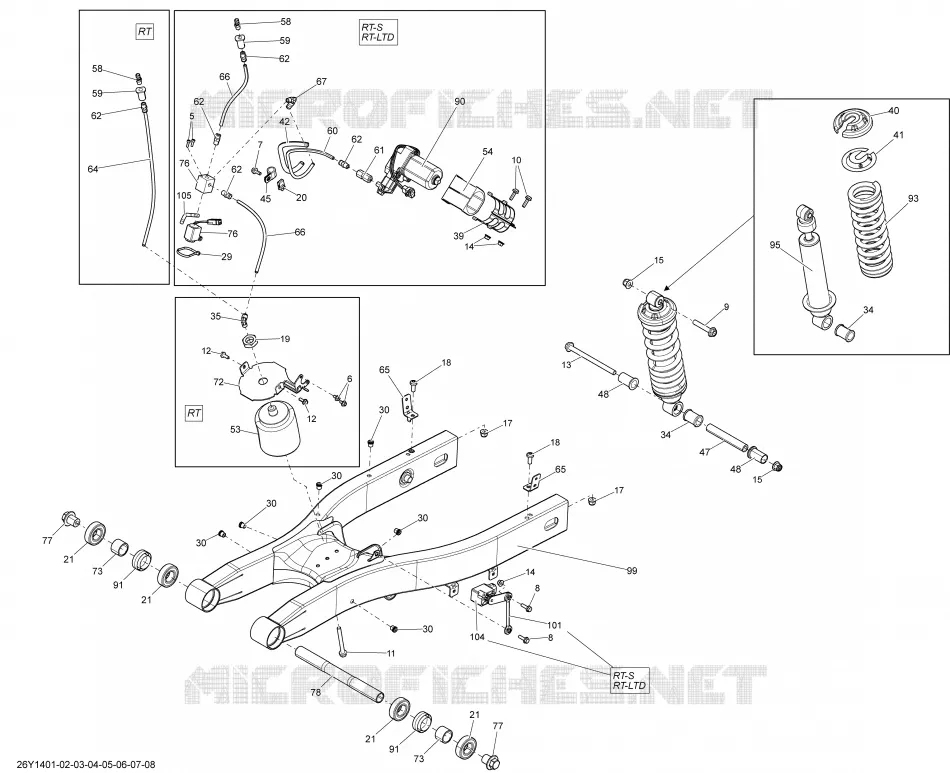 Suspension, Rear _26Y1401
