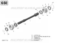 Drive Shaft - 650 EFI